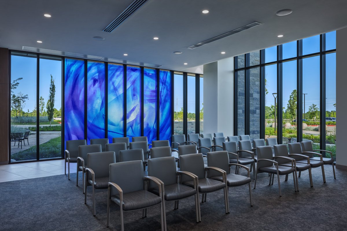 Public art glass for healthcare setting — Guy Kemper
